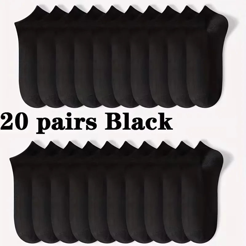 Everyday Comfort Unisex Ankle Socks – 5/10 Pair Pack
