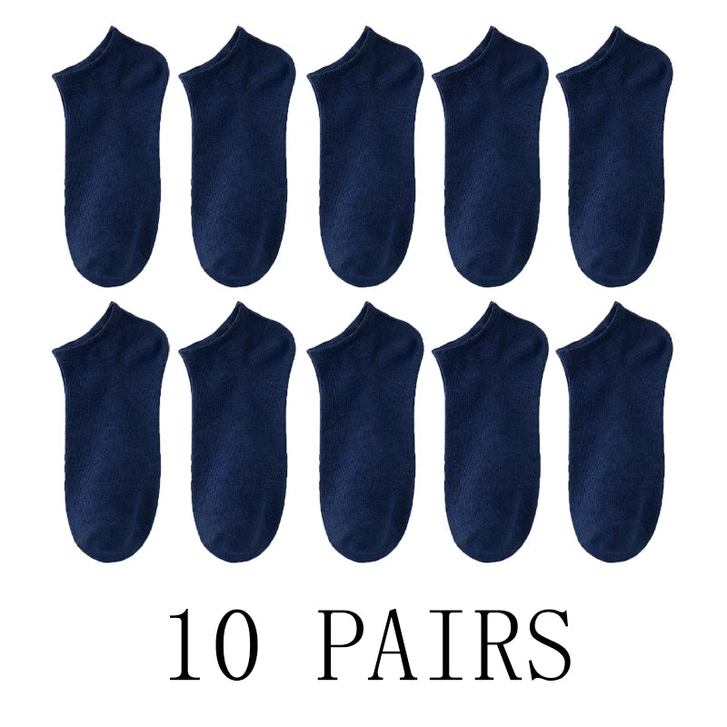 Everyday Comfort Unisex Ankle Socks – 5/10 Pair Pack