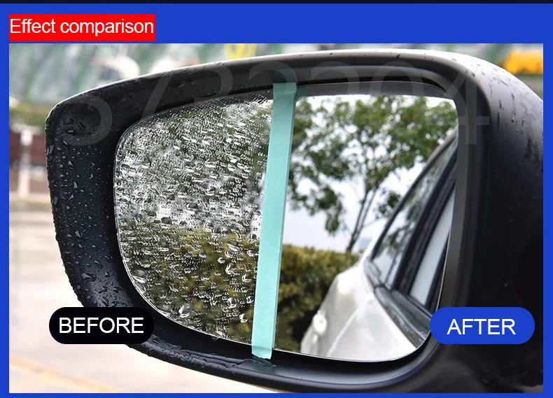 Hydrophobic Rain-Repellent Glass Coating Spray