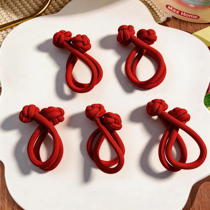 High-Elasticity Everyday Hair Tie Set