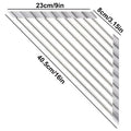 Roll-Up Triangle Sink Drying Rack