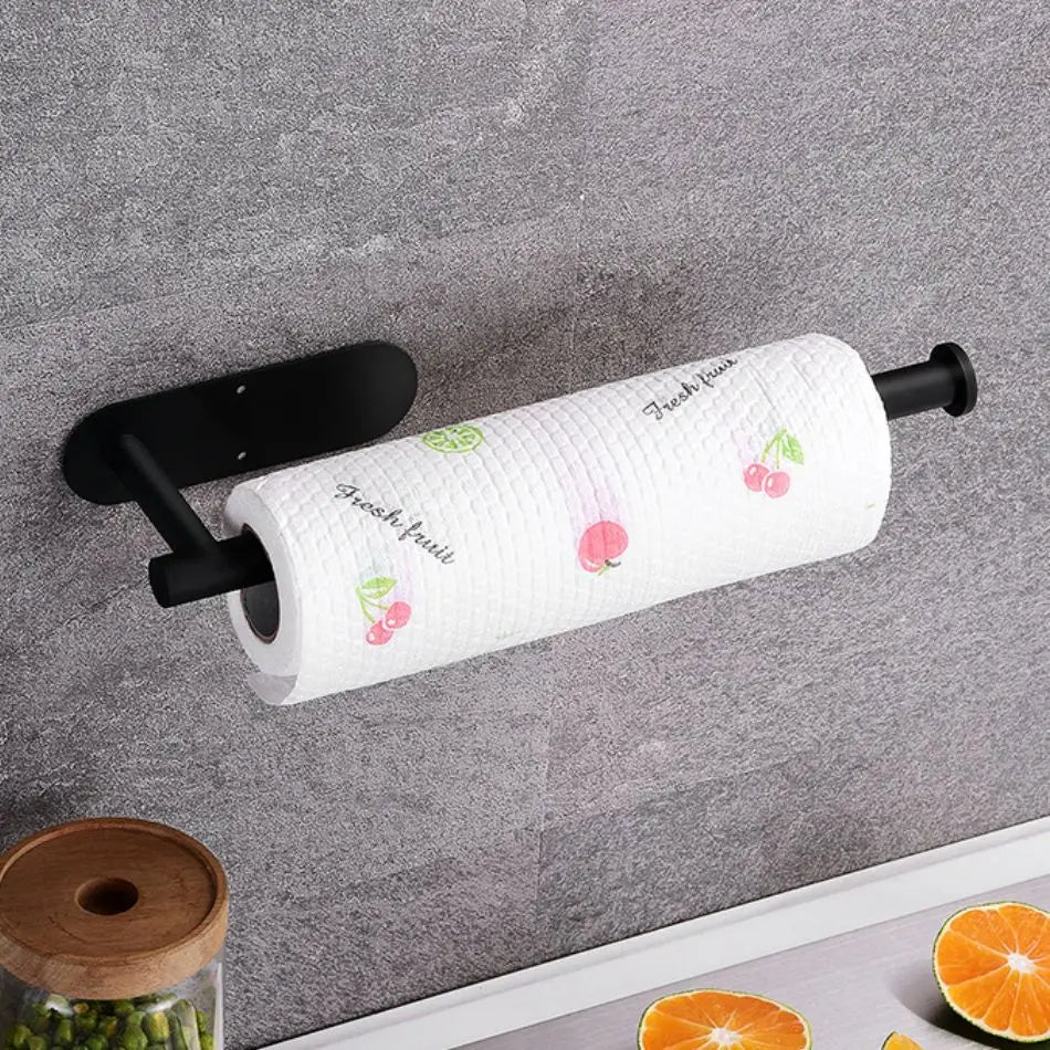 Adhesive Under-Cabinet Paper Towel Holder
