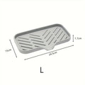 Silicone Sink Organizer & Quick-Dry Faucet Mat