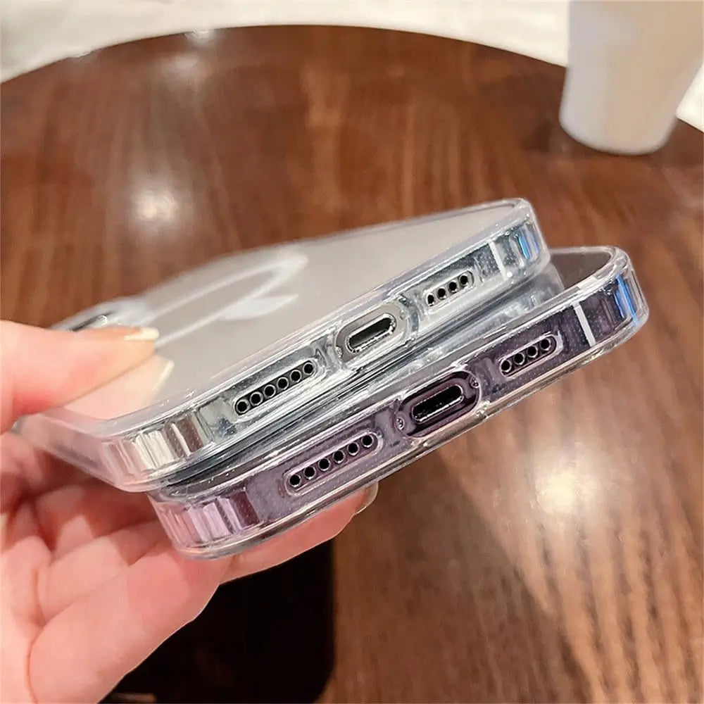 Clear Magnetic MagSafe-Compatible iPhone Case