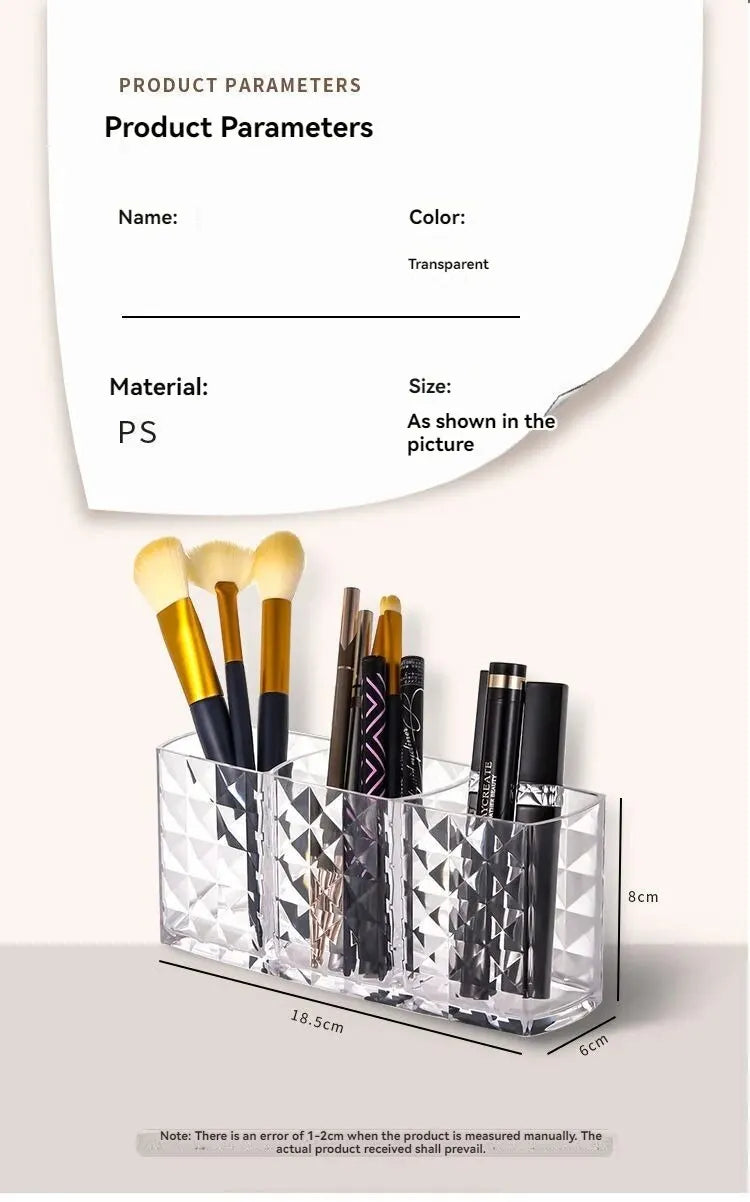 Crystal Diamond Makeup & Cosmetic Organizer