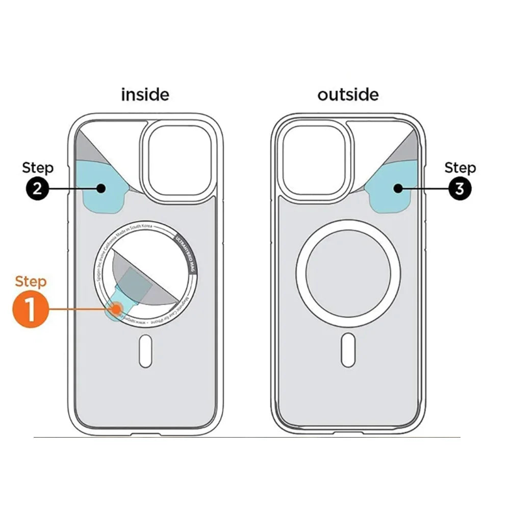 Clear Magnetic MagSafe-Compatible iPhone Case