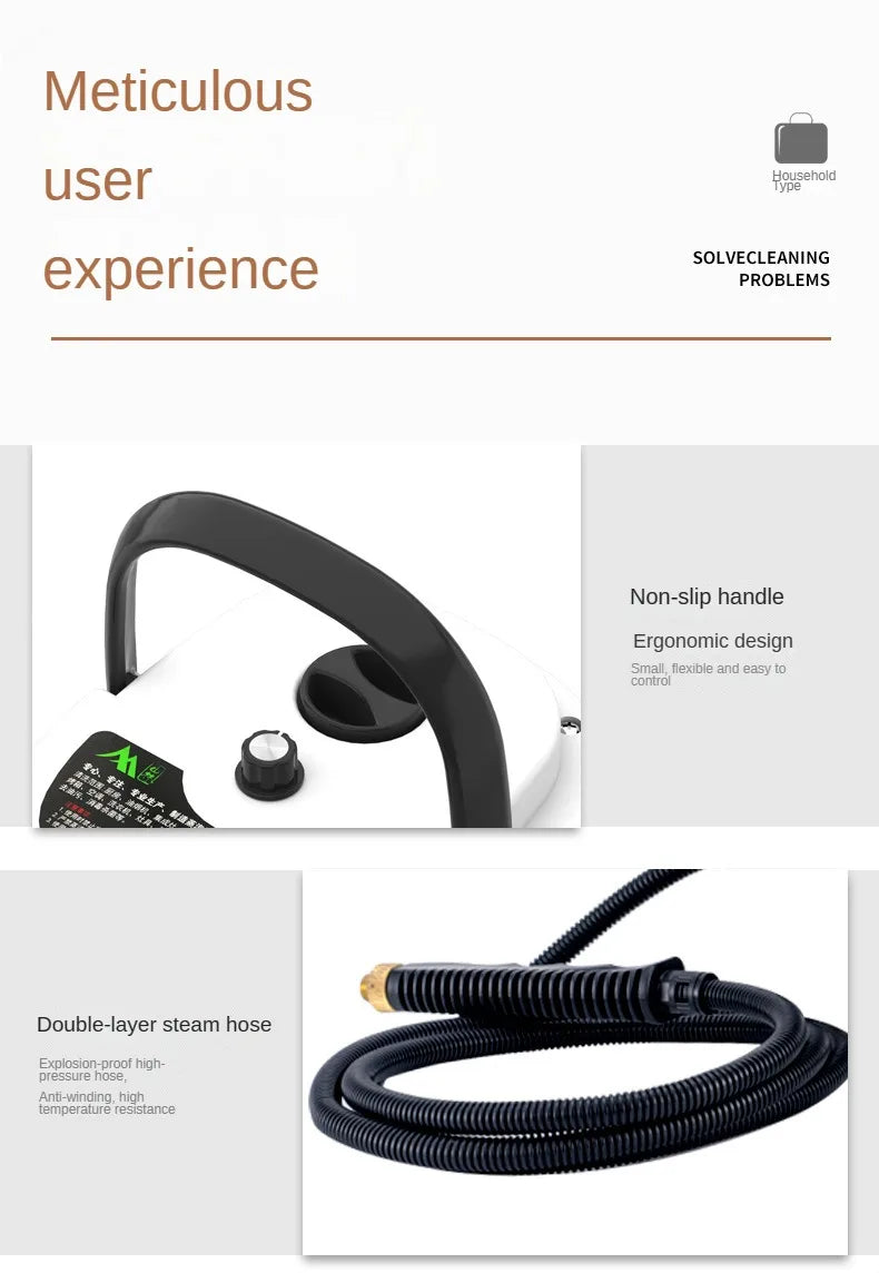 Multipurpose High-Temperature Steam Cleaner