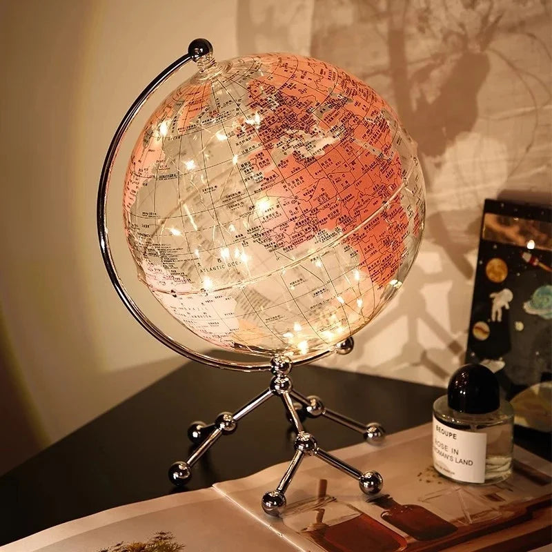 Luxury Globe & Sailboat Decorative Sculpture
