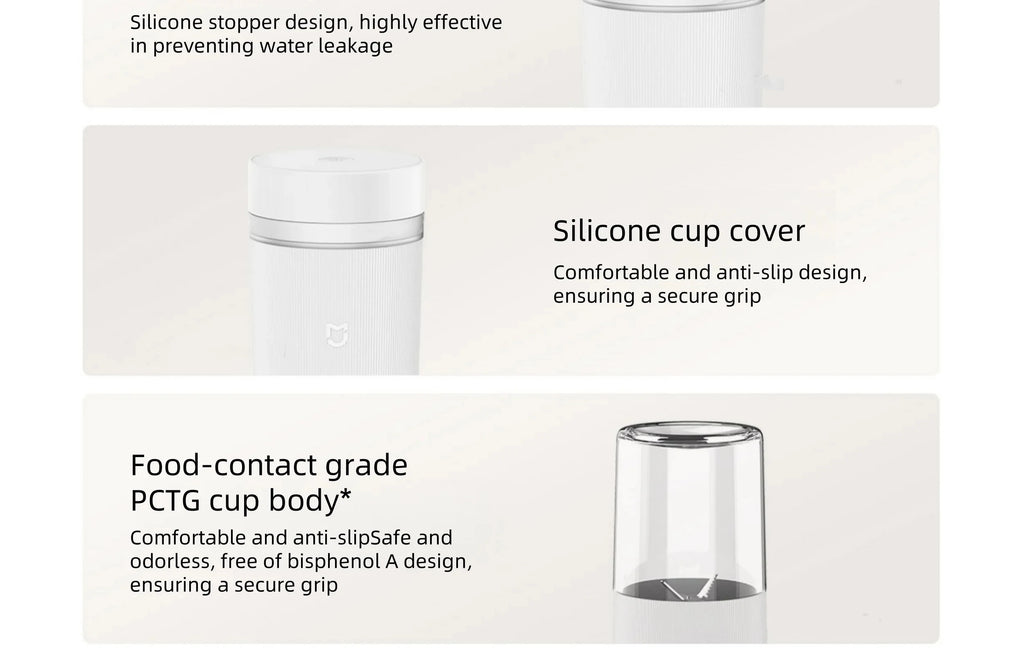 Portable USB Rechargeable Blender & Smoothie Maker