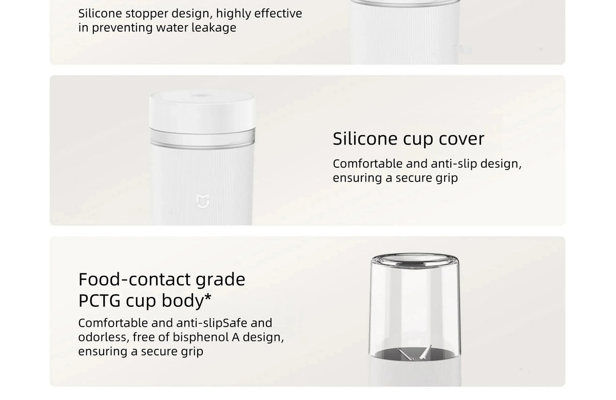 Portable USB Rechargeable Blender & Smoothie Maker
