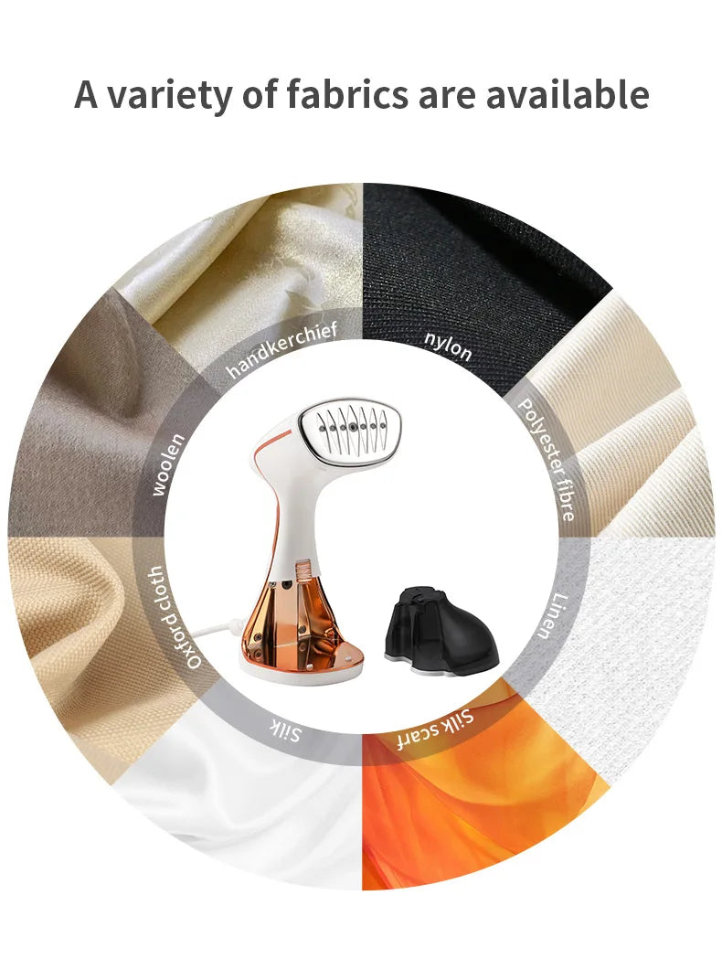 1800W Handheld Garment Steamer with Touchscreen