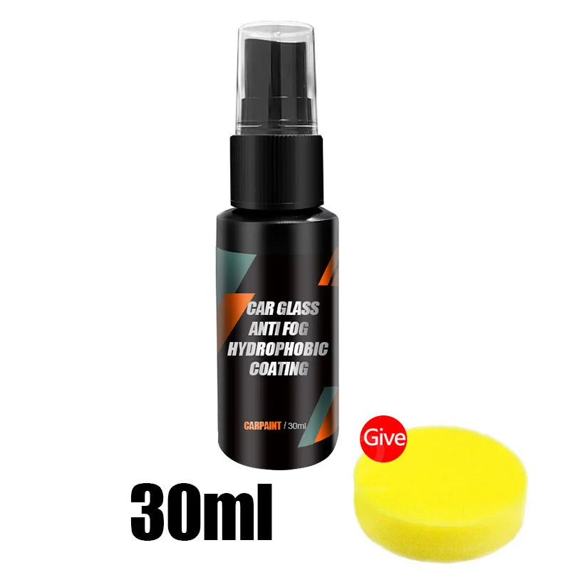 Hydrophobic Rain-Repellent Glass Coating Spray