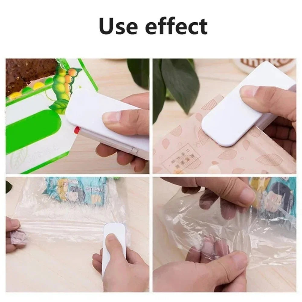 Portable Mini Heat Bag Sealer for Food & Snacks