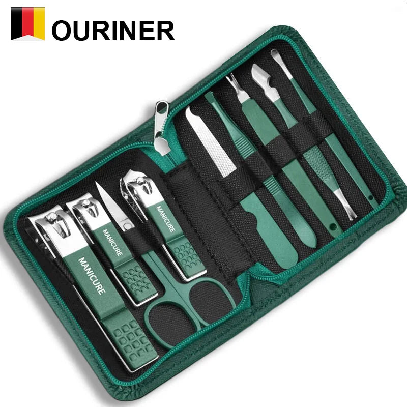 Professional Stainless Steel Manicure & Pedicure Set