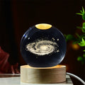 Crystal Ball 3D Saturn & Solar System LED Night Light