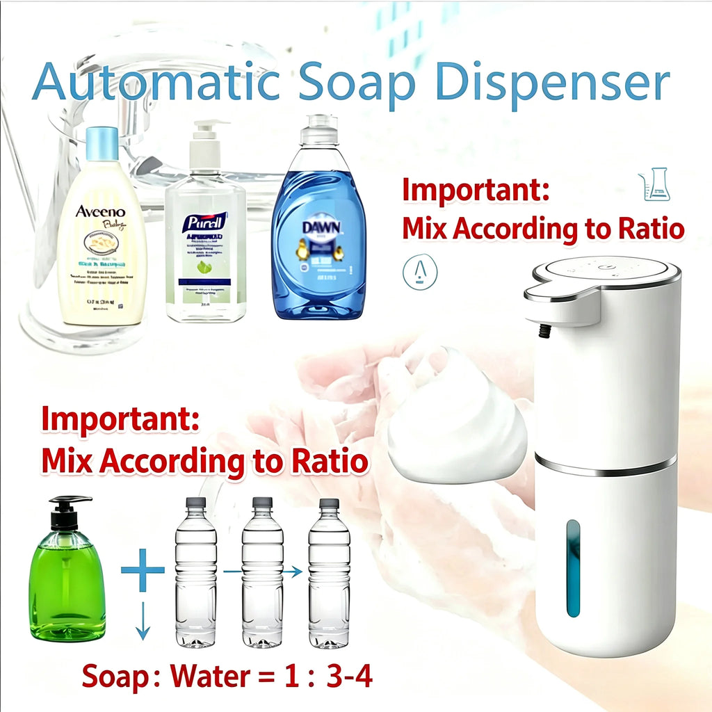 Touchless Automatic Foaming Soap Dispenser