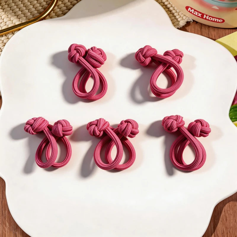 High-Elasticity Everyday Hair Tie Set
