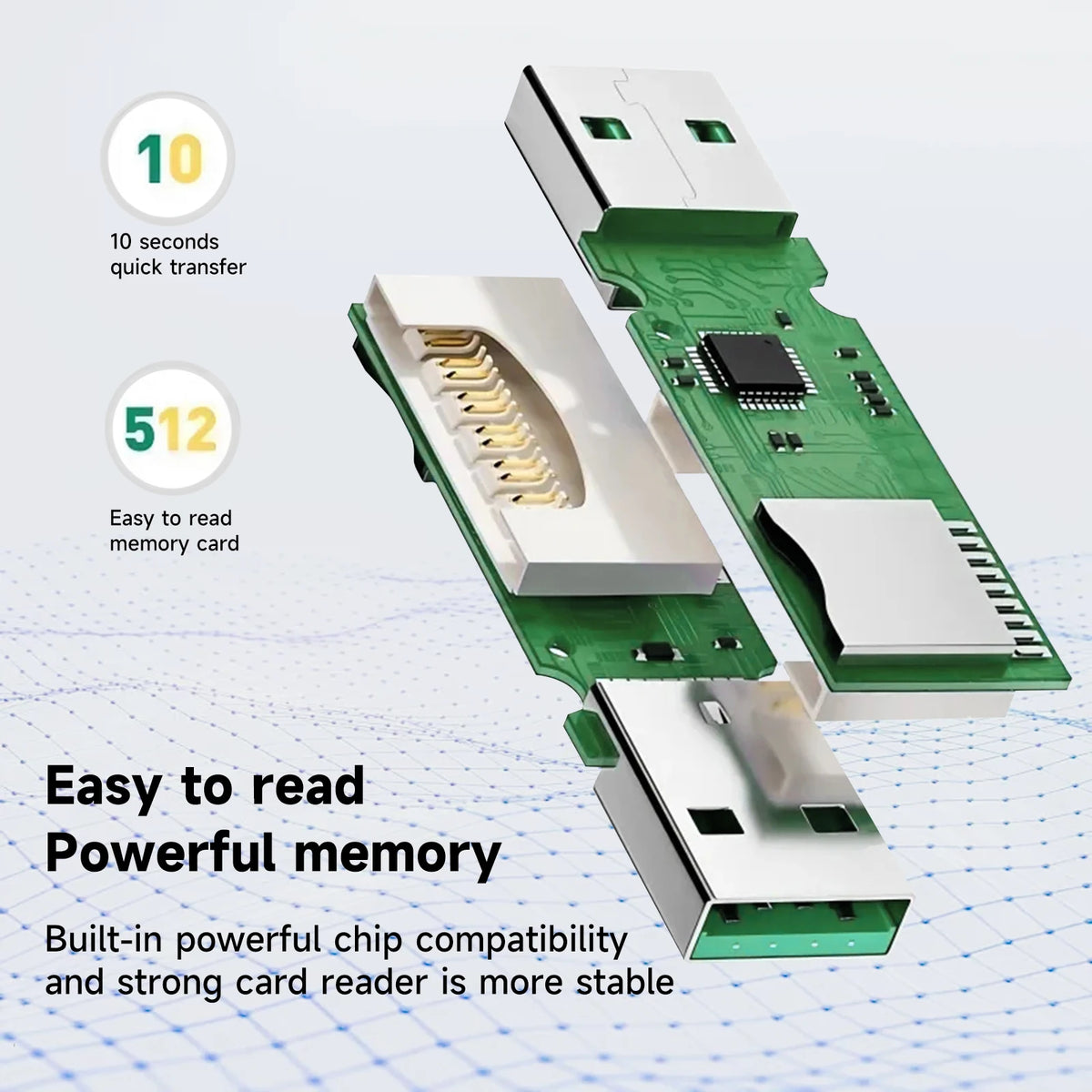2-in-1 USB 3.0 SD & MicroSD Card Reader