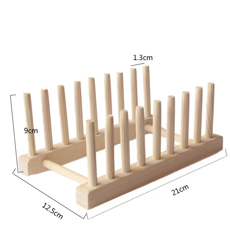 Bamboo Multi-Purpose Kitchen Organizer Rack