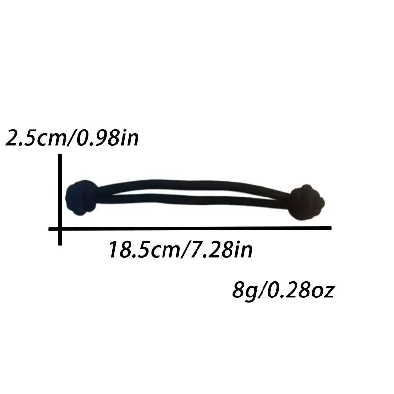 High-Elasticity Everyday Hair Tie Set