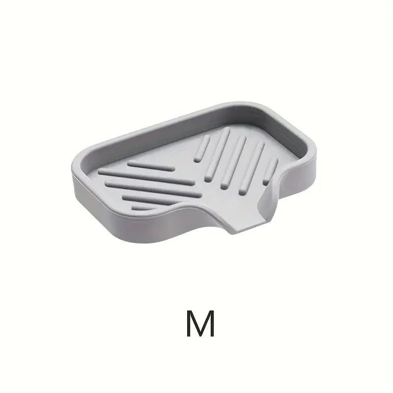 Silicone Sink Organizer & Quick-Dry Faucet Mat