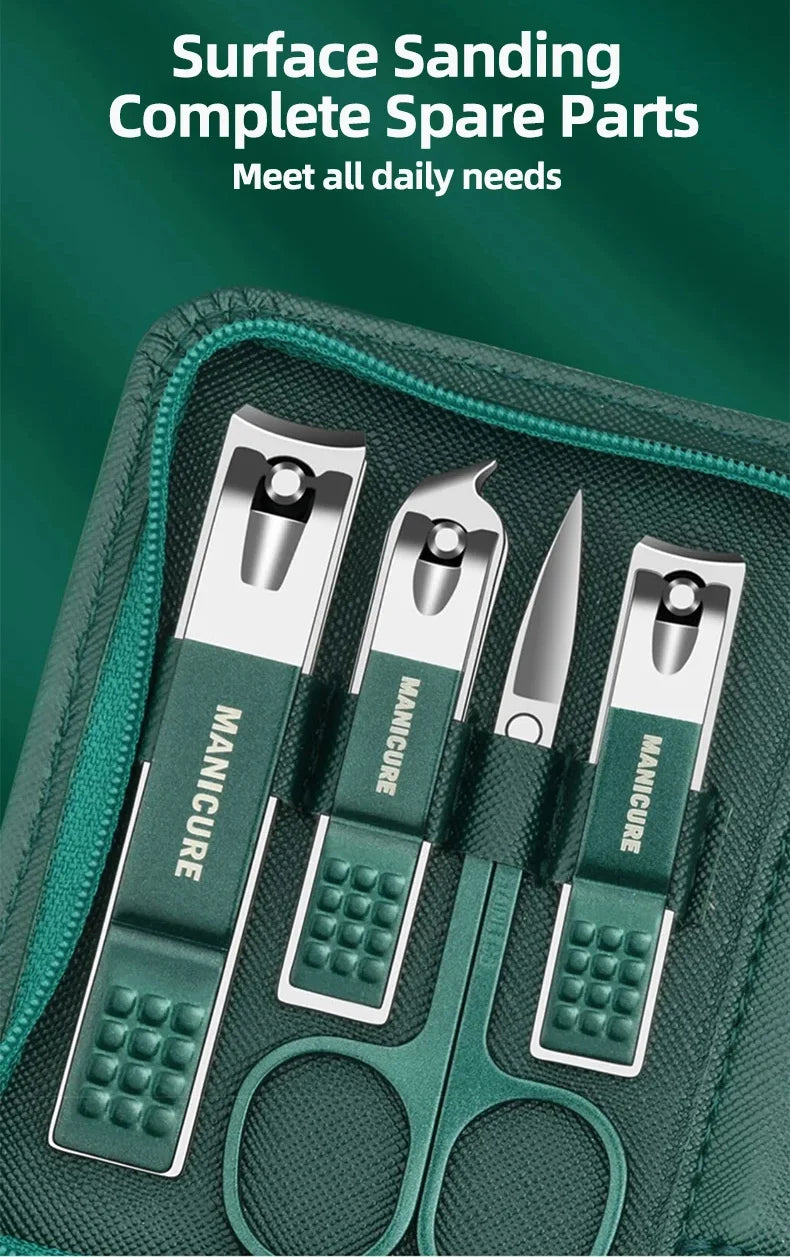Professional Stainless Steel Manicure & Pedicure Set