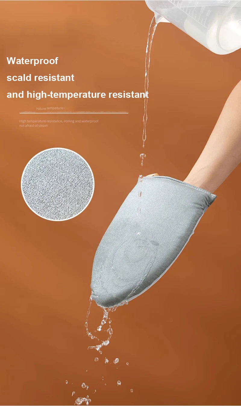 Heat-Resistant Ironing Glove & Mini Ironing Pad