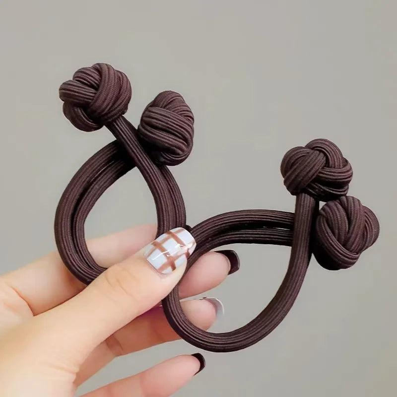 High-Elasticity Everyday Hair Tie Set