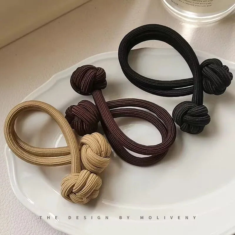 High-Elasticity Everyday Hair Tie Set