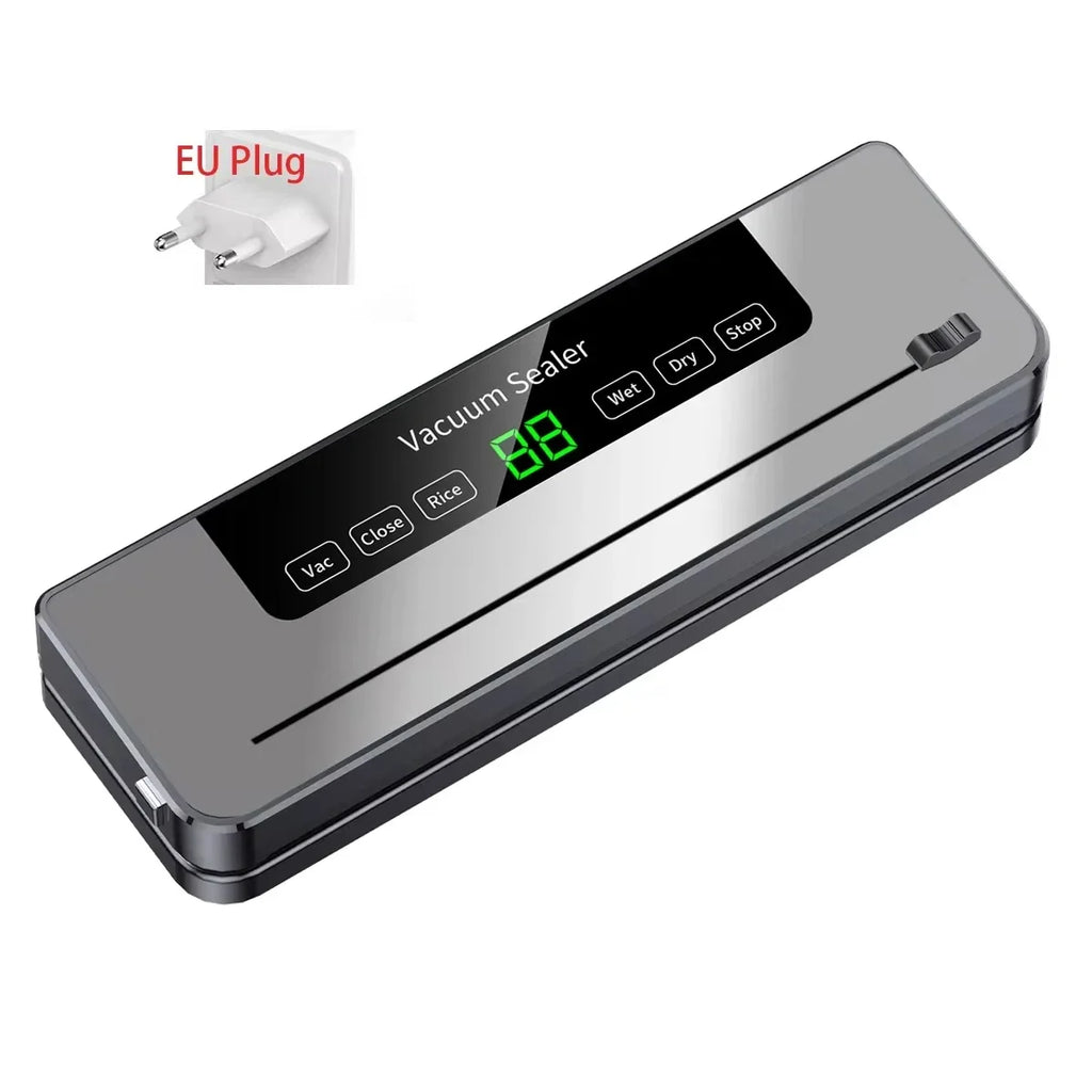 Automatic Vacuum Food Sealer with Built-In Cutter