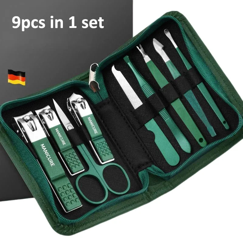Professional Stainless Steel Manicure & Pedicure Set