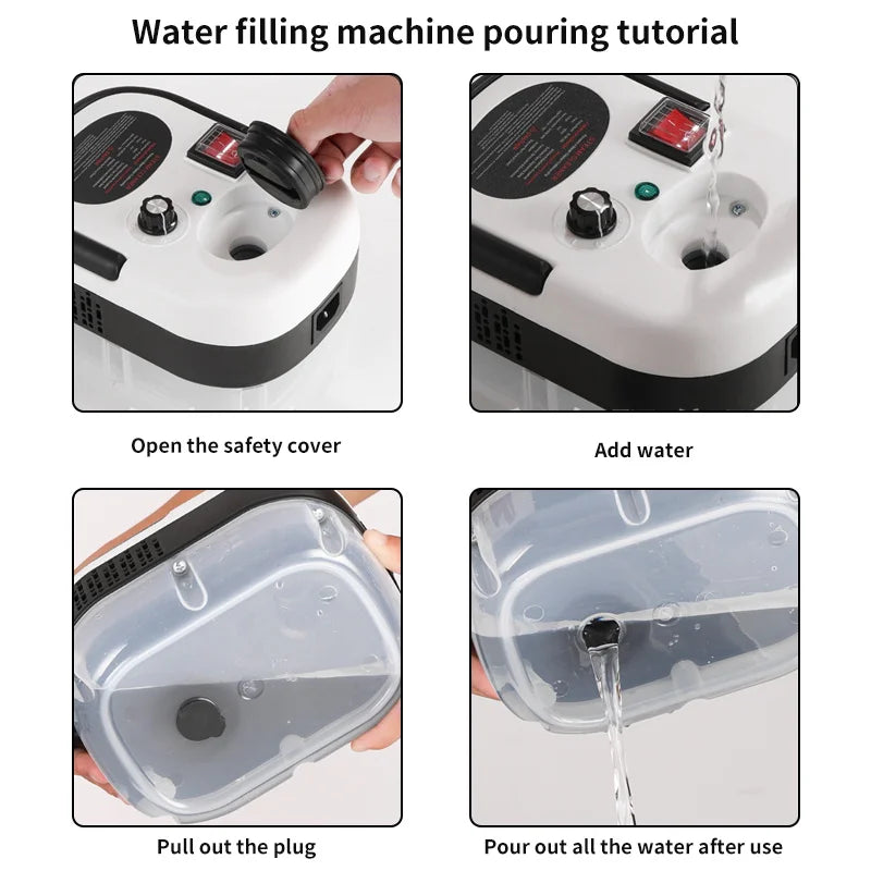 Multipurpose High-Temperature Steam Cleaner