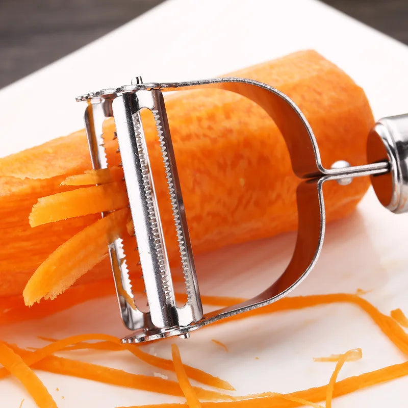 Stainless Steel Julienne Vegetable Peeler & Slicer