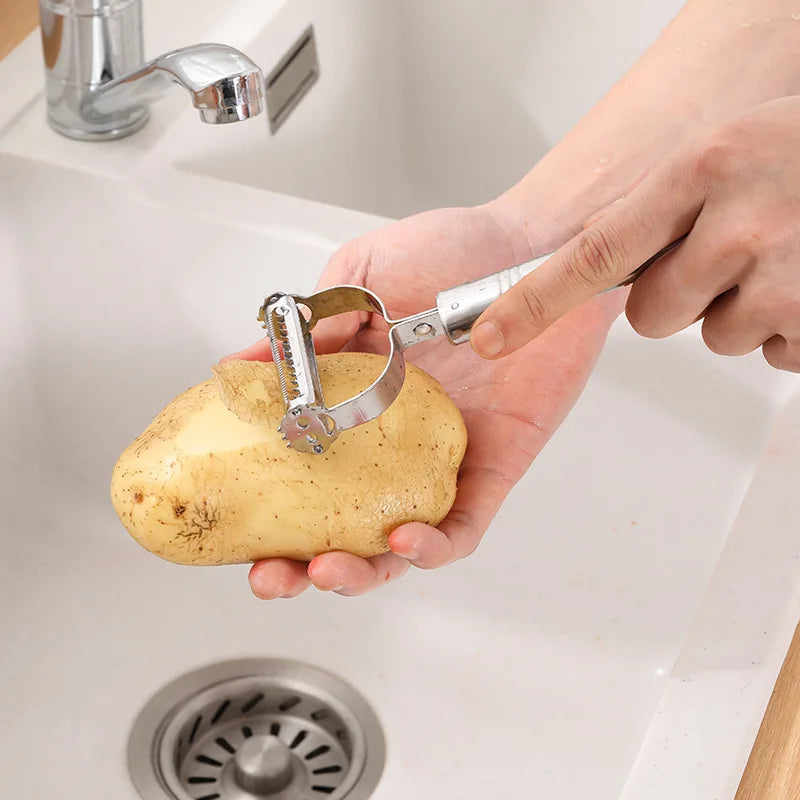 Stainless Steel Julienne Vegetable Peeler & Slicer
