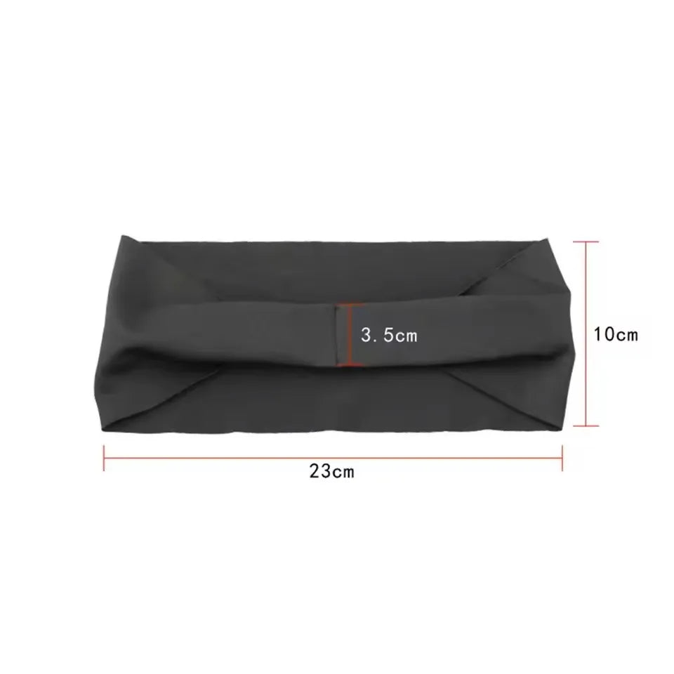 5-Pack Quick-Dry Sports Headbands – Breathable & Non-Slip