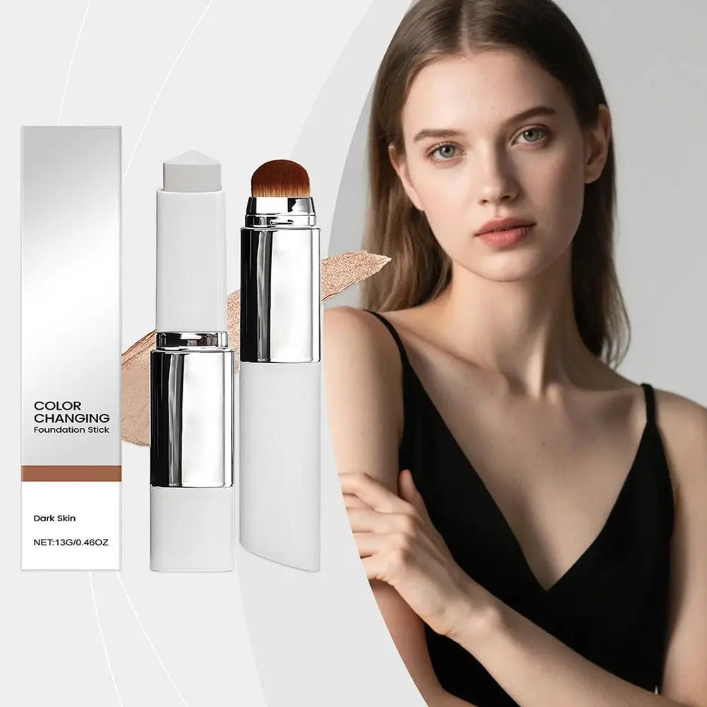 Color-Changing Foundation Stick – Lightweight & Moisturizing