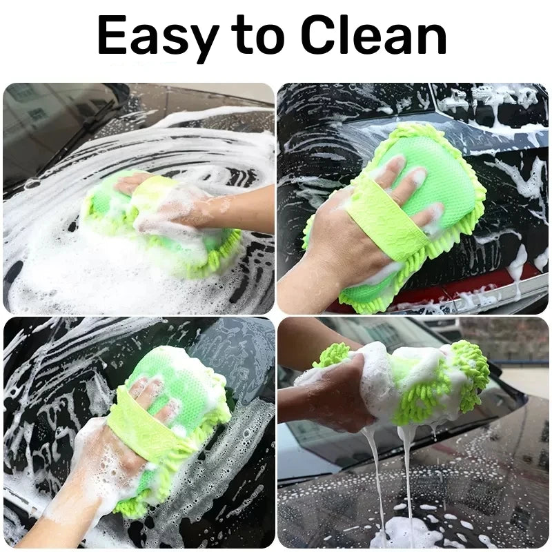 Premium Microfiber Car Wash & Detailing Sponge