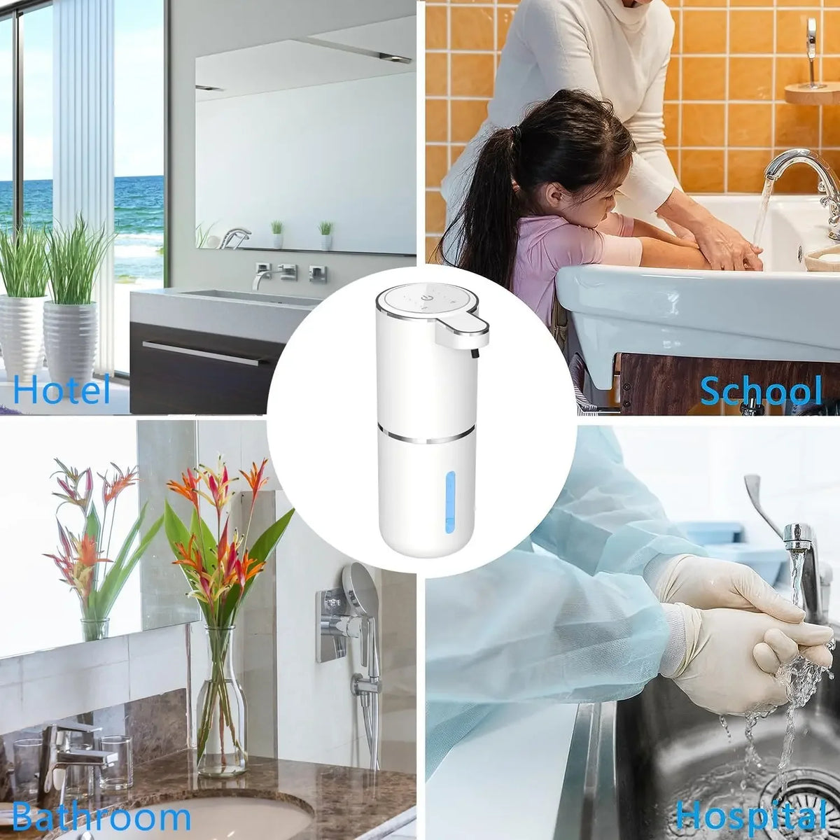 Touchless Automatic Foaming Soap Dispenser