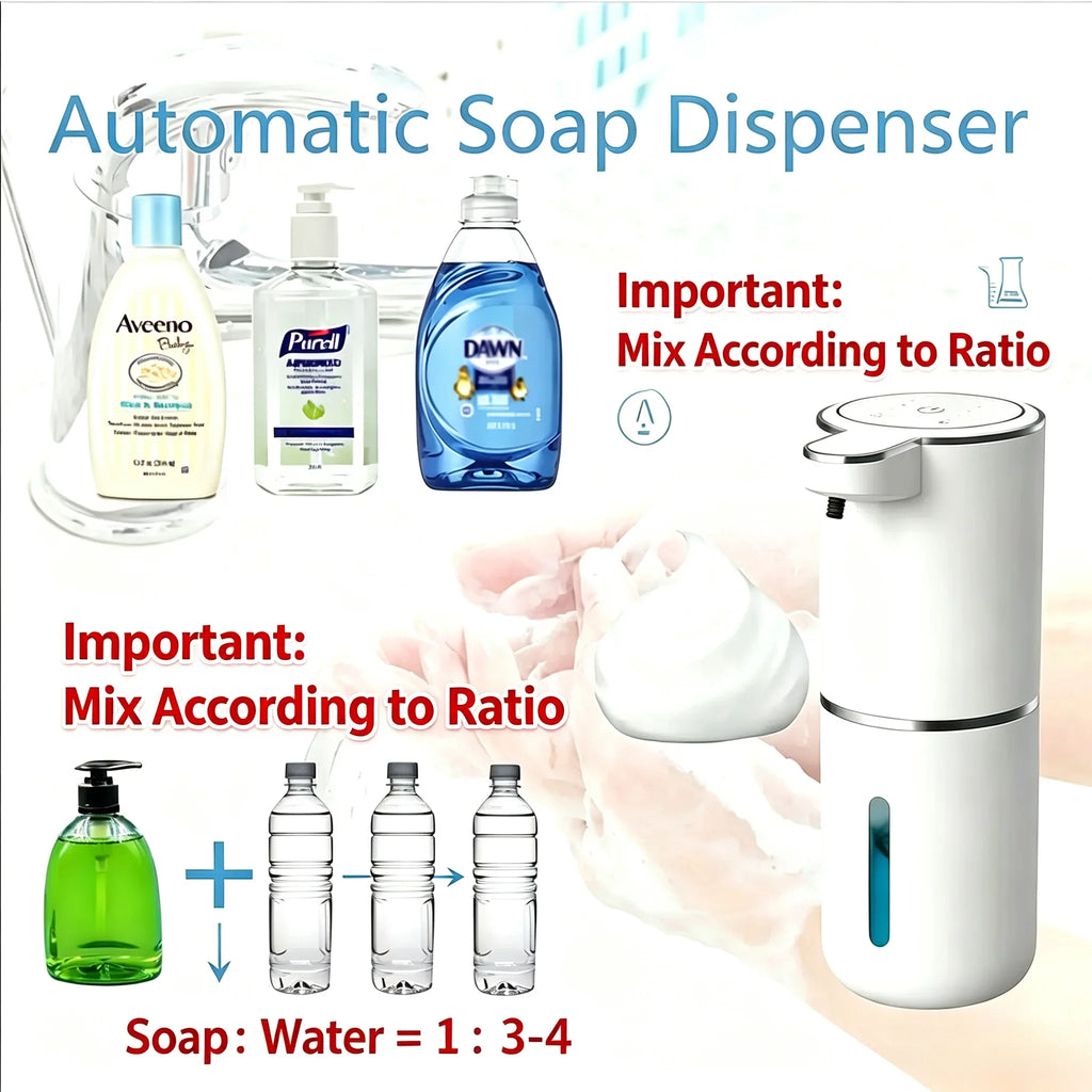 Touchless Automatic Foaming Soap Dispenser