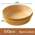50-Pack Disposable Air Fryer Paper Liners