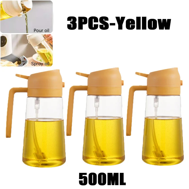 2-in-1 Oil Spray & Pour Bottle