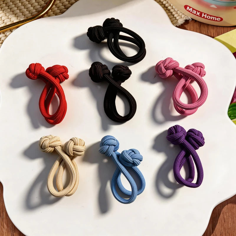 High-Elasticity Everyday Hair Tie Set