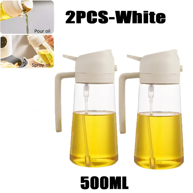2-in-1 Oil Spray & Pour Bottle