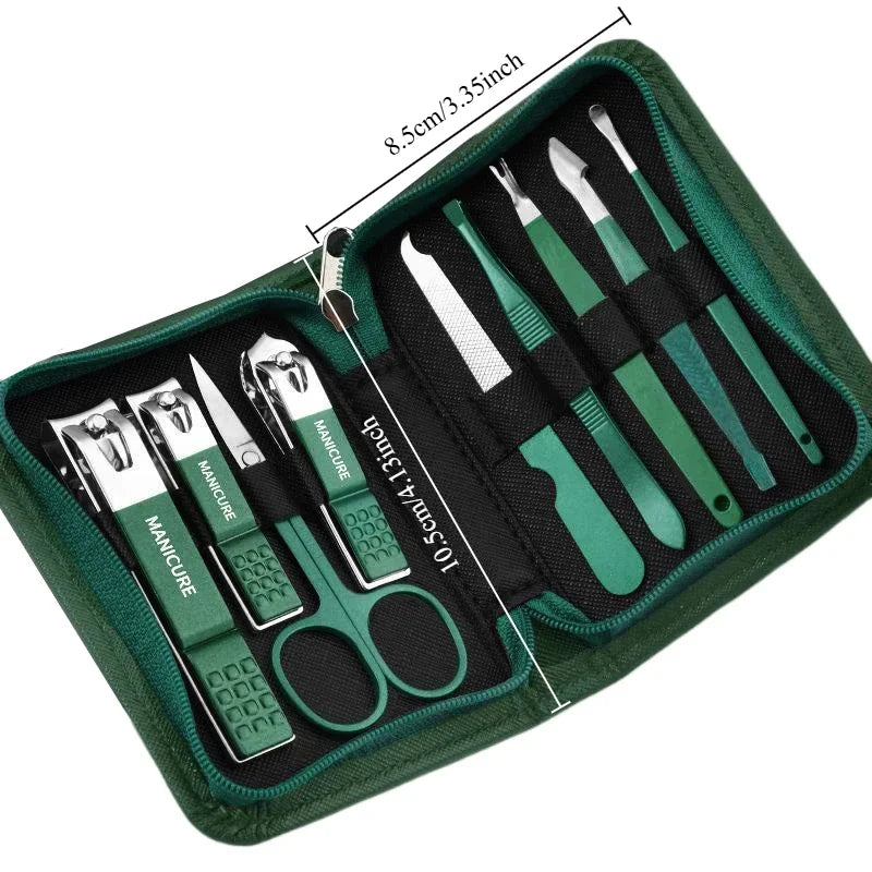 Professional Stainless Steel Manicure & Pedicure Set