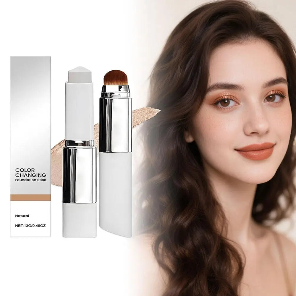 Color-Changing Foundation Stick – Lightweight & Moisturizing
