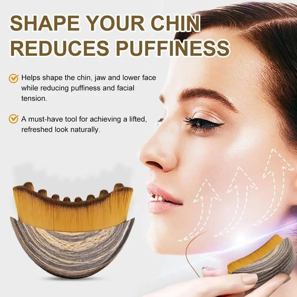Face & Jawline Sculpting Massage Brush