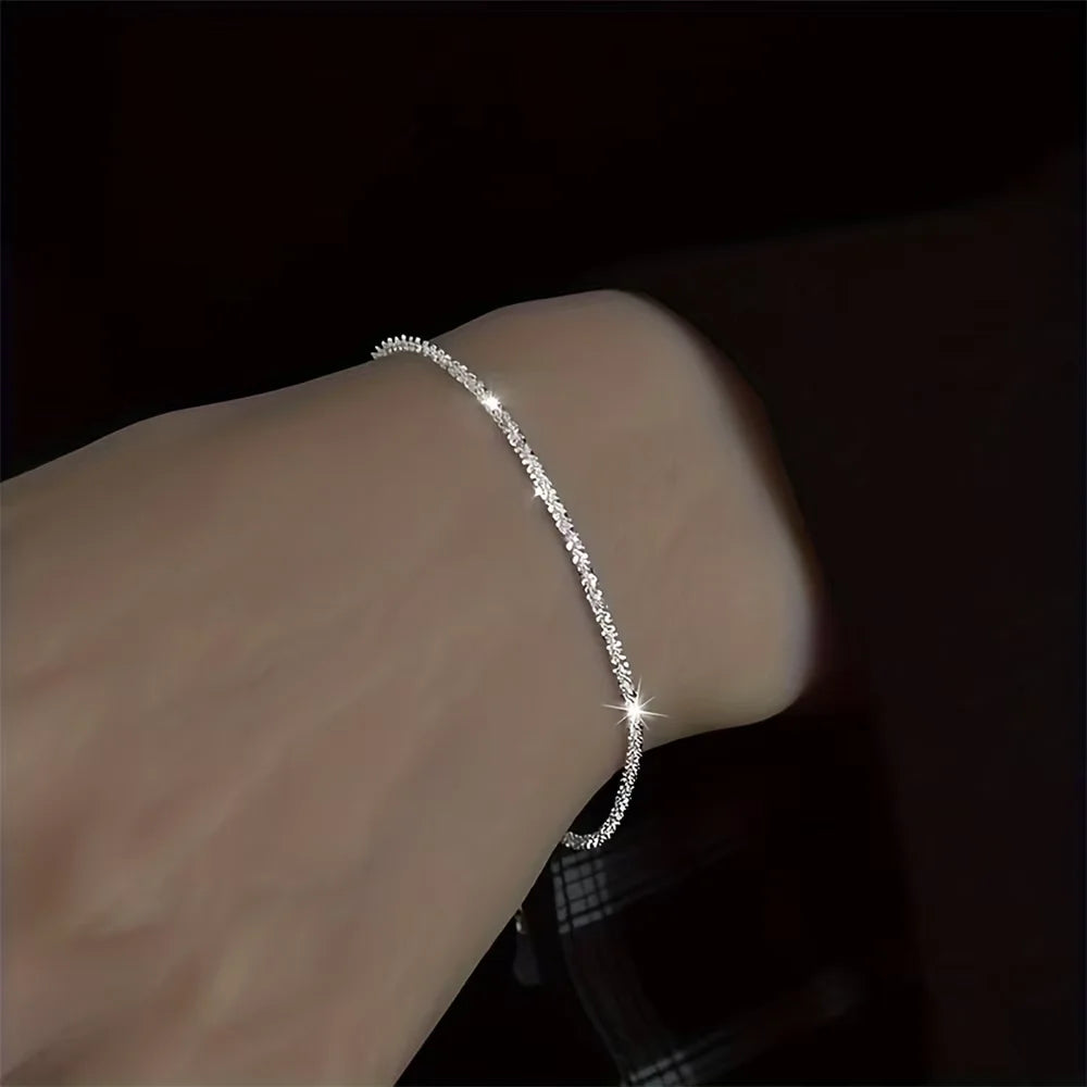 Celestial Silver Necklace & Bracelet Set