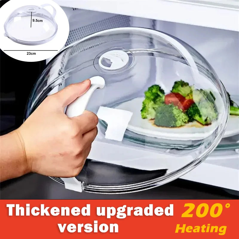 Microwave Food Splash Guard with Steam Vent