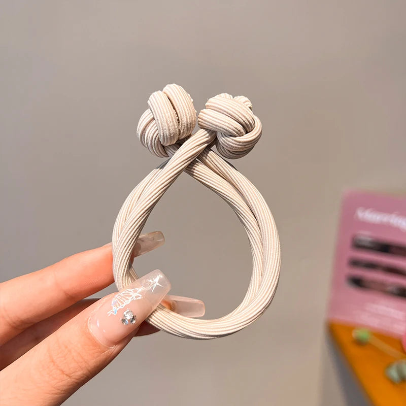 High-Elasticity Everyday Hair Tie Set
