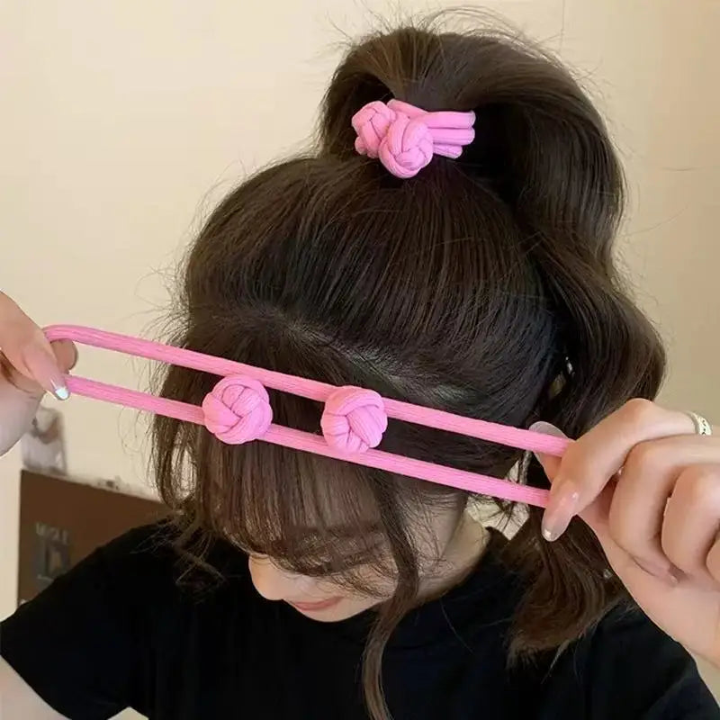 High-Elasticity Everyday Hair Tie Set